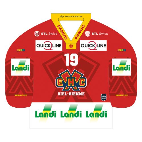 EHC Biel-Bienne Minitrikot Home 25/26 Replica